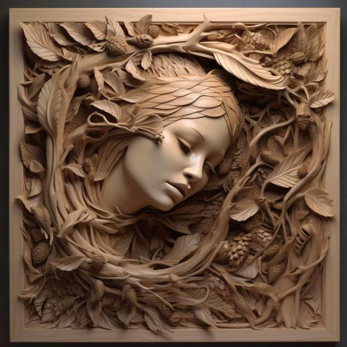 نموذج ثلاثي الأبعاد لآلة CNC 3D Art 